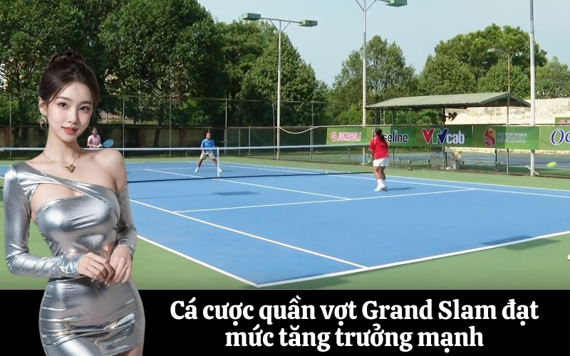 Cá cược quần vợt Grand Slam đạt mức tăng trưởng mạnh