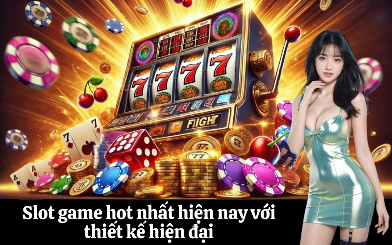Slot game hot nhất hiện nay với thiết kế hiện đại