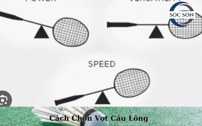 Cách Chọn Vợt Cầu Lông Dựa Trên Điểm Cân Bằng