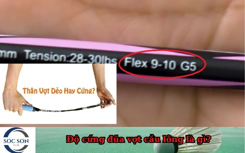 Độ cứng đũa vợt cầu lông là gì