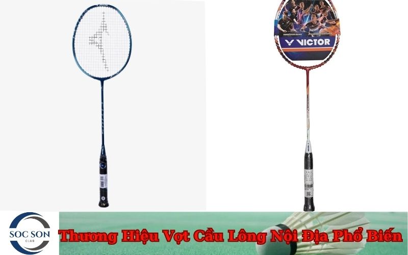 Thương Hiệu Vợt Cầu Lông Nội Địa Phổ Biến