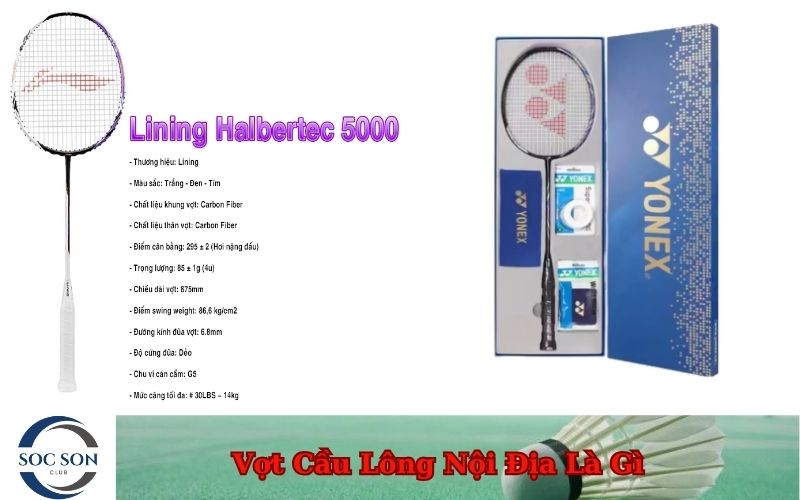 Vợt Cầu Lông Nội Địa Là Gì