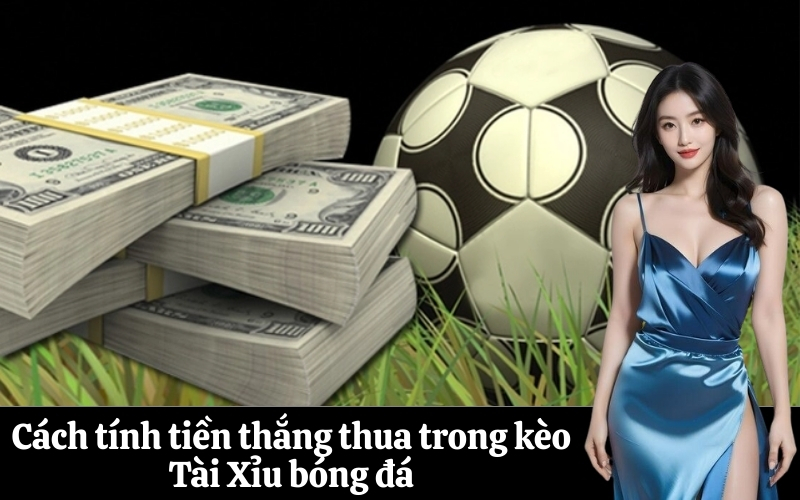 Cách tính tiền thắng thua trong kèo Tài Xỉu bóng đá