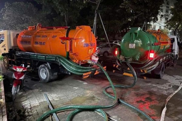 Quy Trình Hút Hầm Cầu Đồng Tháp Tại EnVim