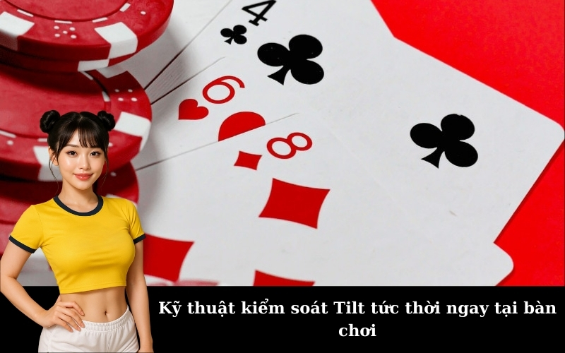 Kỹ thuật kiểm soát Tilt tức thời ngay tại bàn chơi