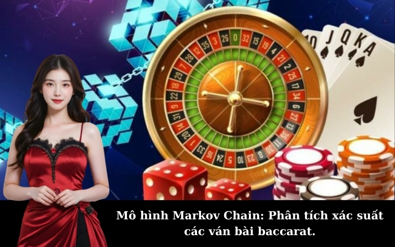 Mô hình Markov Chain: Phân tích xác suất các ván bài baccarat.