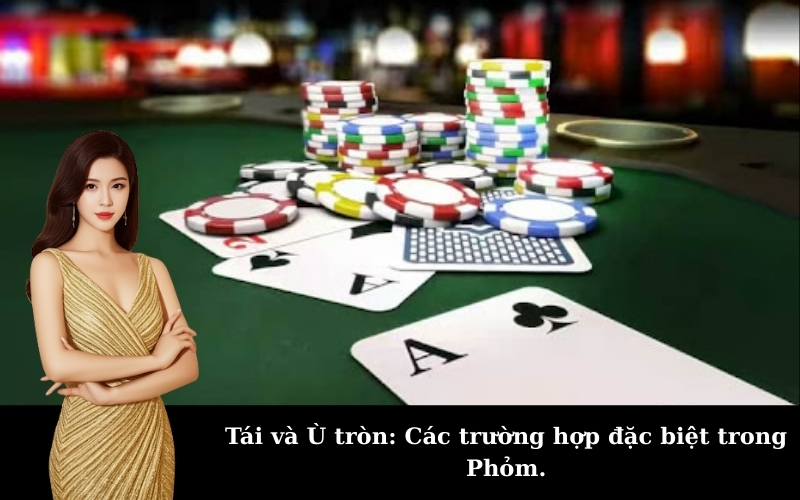Tái và Ù tròn: Các trường hợp đặc biệt trong Phỏm.