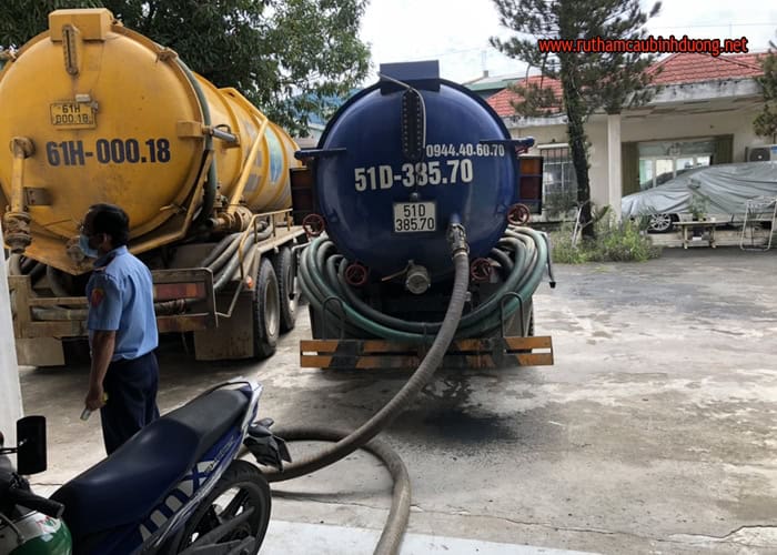 Quy trình hút hầm cầu Pleiku chuẩn chuyên nghiệp
