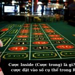 Cược Inside (Cược trong) là gì? Các loại cược đặt vào số cụ thể trong Roulette