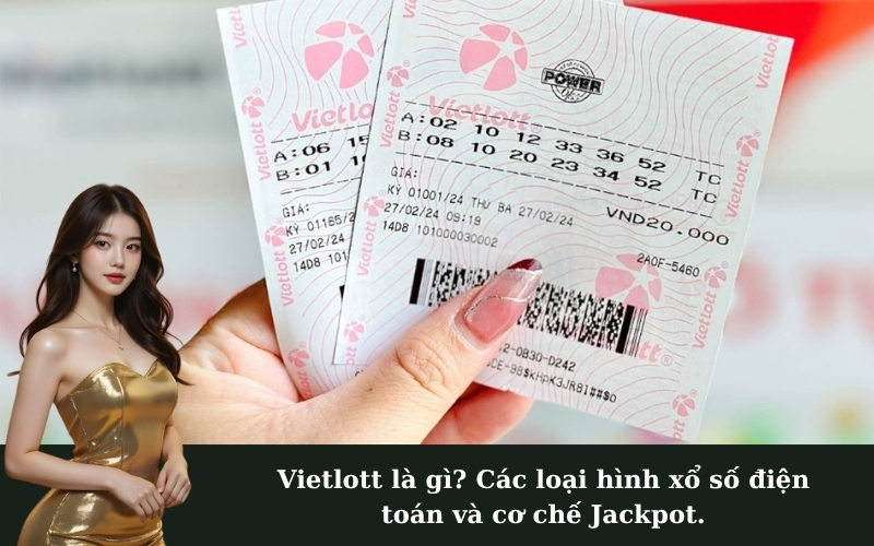 Vietlott là gì? Các loại hình xổ số điện toán và cơ chế Jackpot.