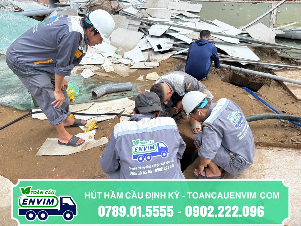 hút hầm cầu thủ dầu một