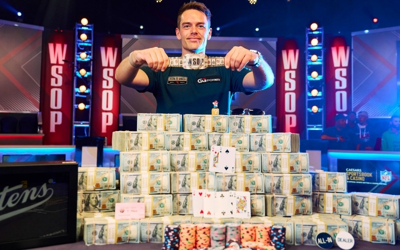 Chiến thắng tại World Series of Poker 2022