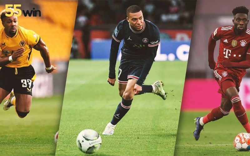 Top 10 cầu thủ chạy nhanh nhất thế giới hiện nay